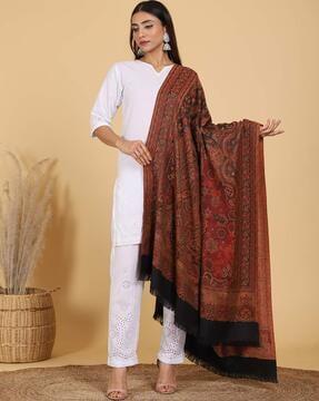 woven jamawar shawl