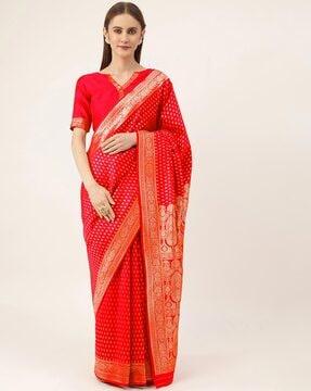 woven kanjivaram silk saree