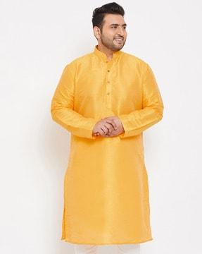 woven long kurta