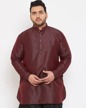 woven short kurta