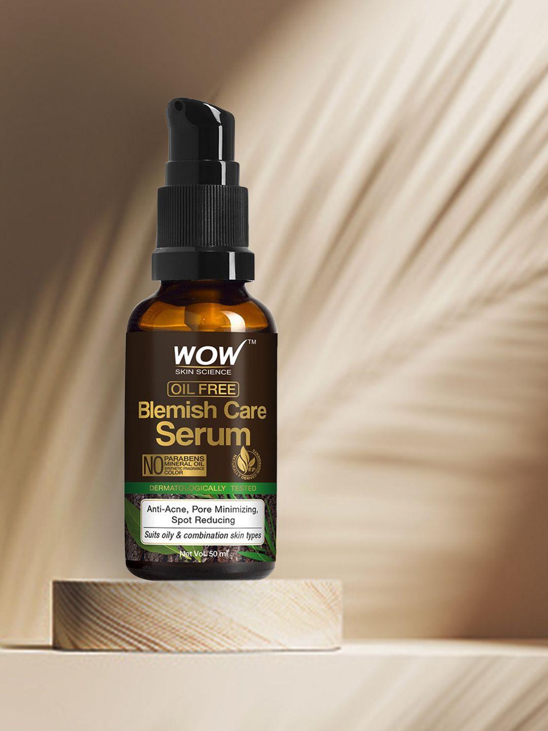 wow skin science blemish care serum - 50 ml
