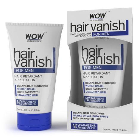 wow skin science hair vanish for men (100 ml)