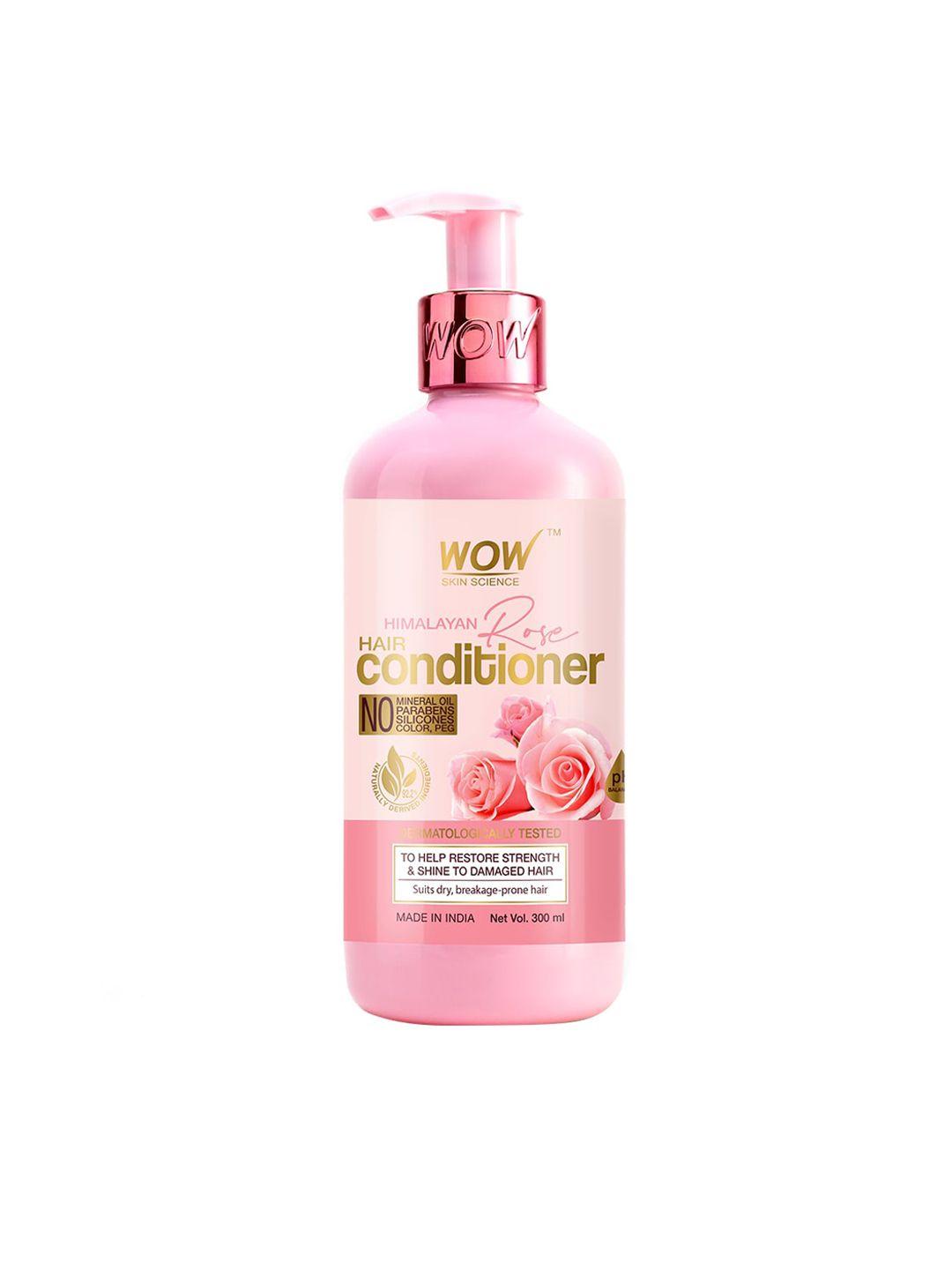 wow skin science himalayan rose conditioner 300 ml