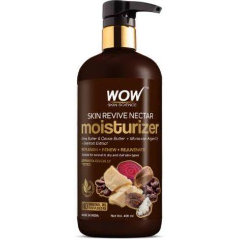 wow skin science skin revive nectar moisturizer for ultra deep hydration - dull & dehydrated skin - 300 ml