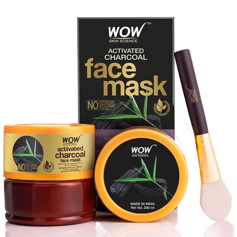 wow skin science activated charcoal face mask