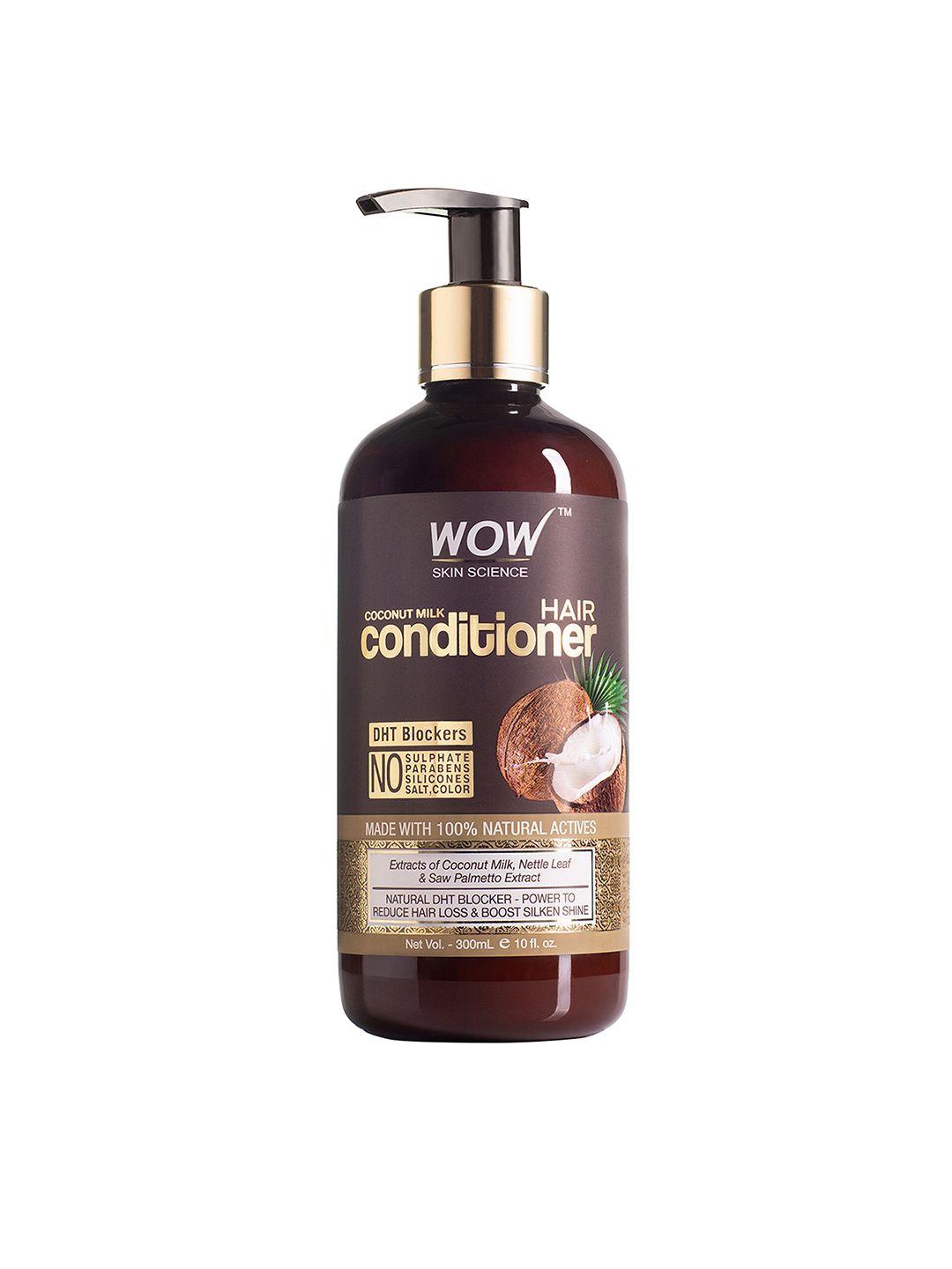 wow skin science coconut milk conditioner - 300 ml