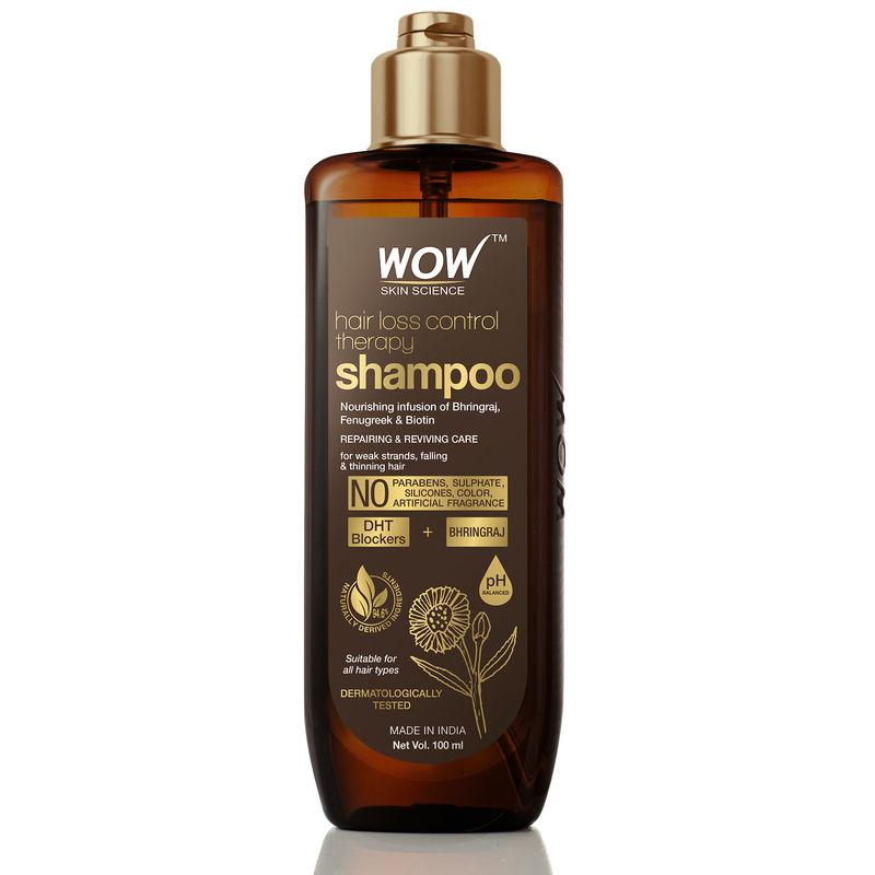 wow skin science hair loss control therapy shampoo