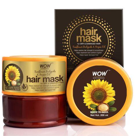 wow skin science hair mask for dry & damaged hair (200 ml)