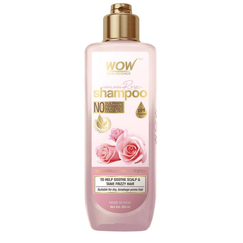 wow skin science himalayan rose shampoo