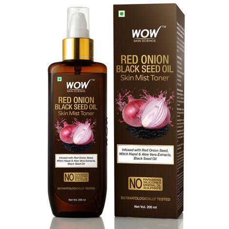 wow skin science red onion skin mist toner (200 ml)