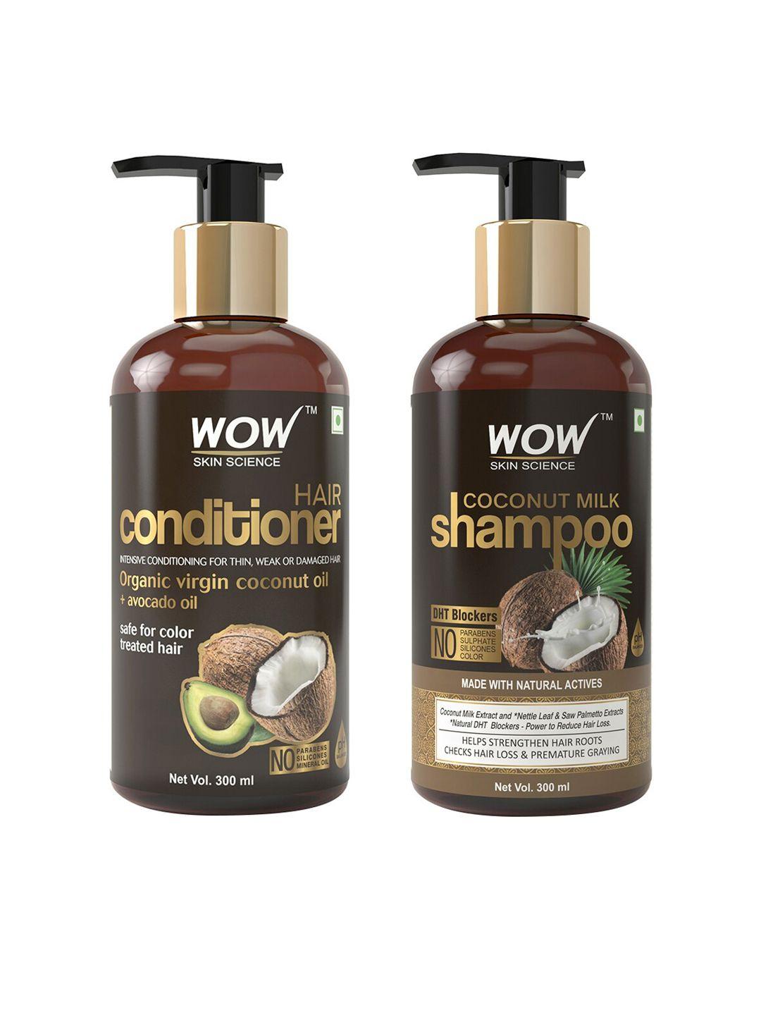 wow skin science set of shampoo & conditioner