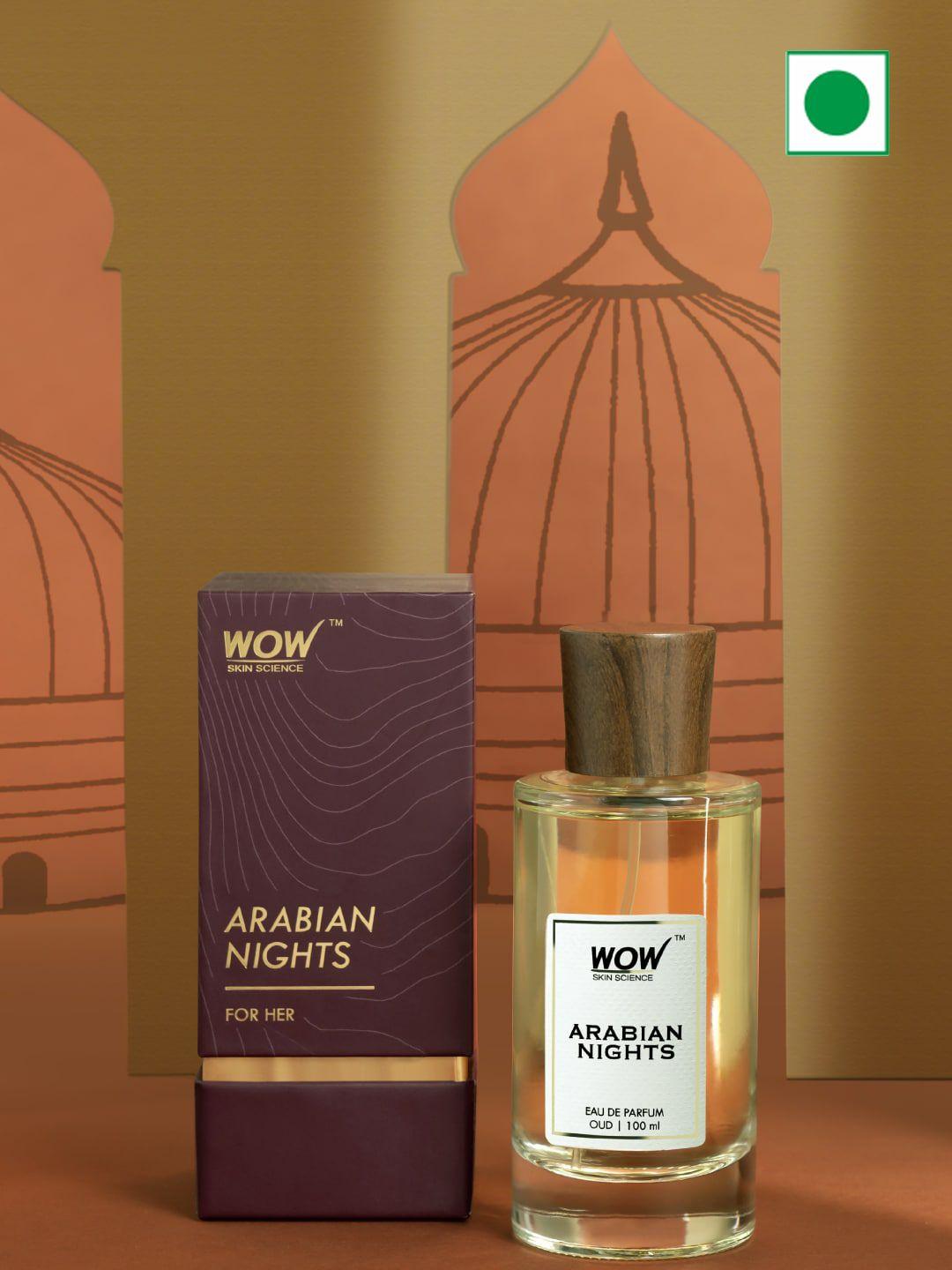 wow skin science women arabian nights long lasting eau de parfum - 100ml