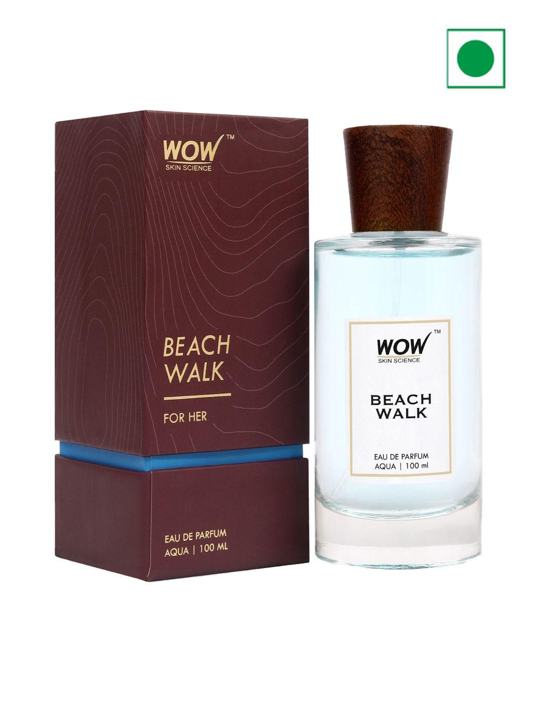 wow skin science women beach walk long lasting eau de parfum - 100ml
