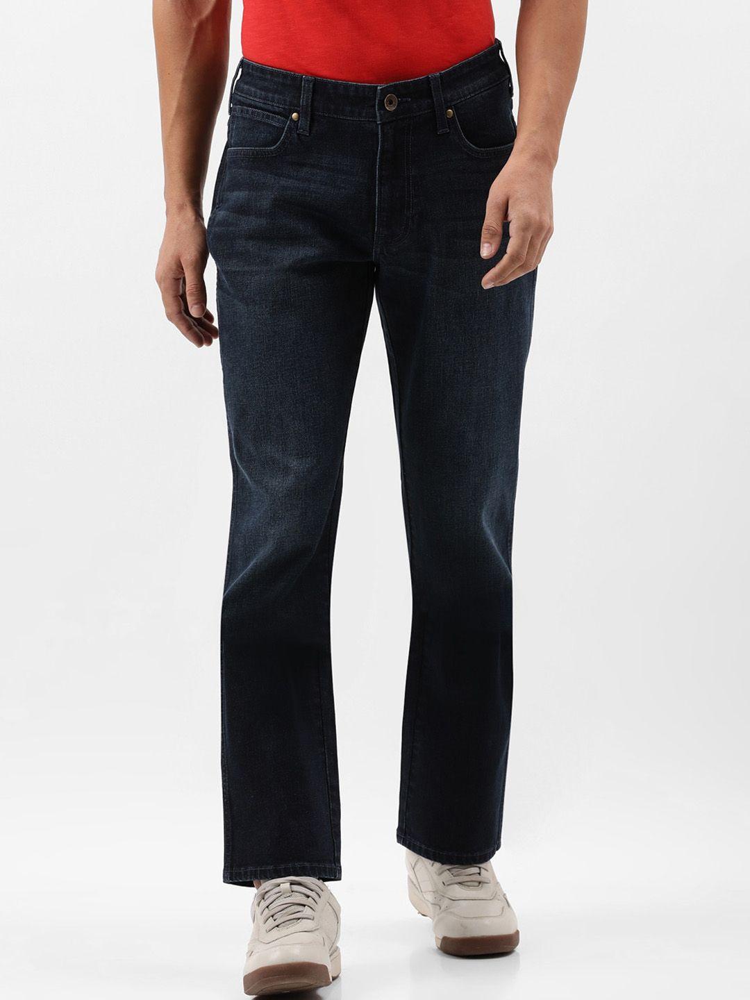 wrangler men cotton regular fit mid-rise jeans