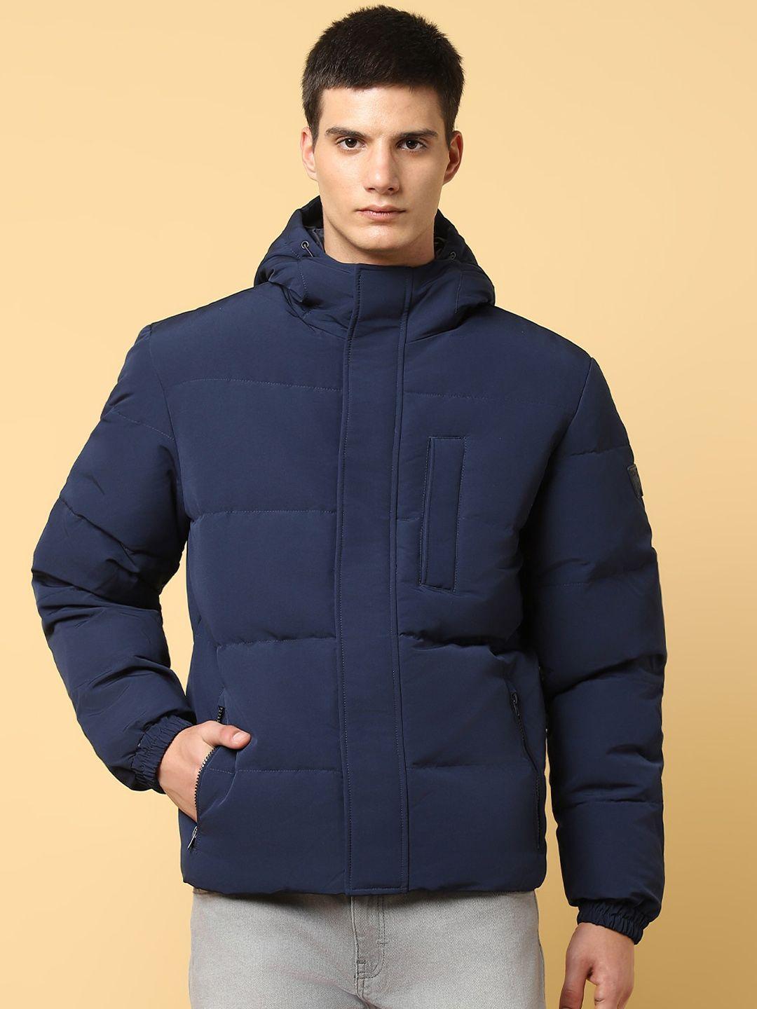 wrangler hooded padded jacket