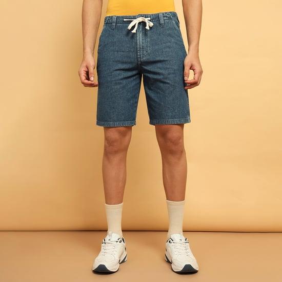 wrangler men solid shorts