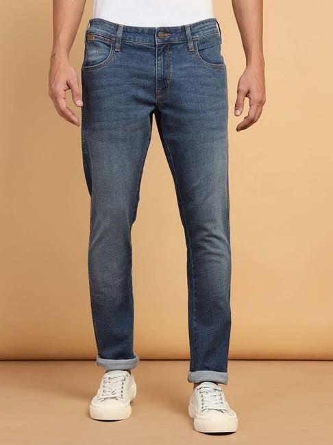 wrangler vegas blue skinny fit low rise jeans