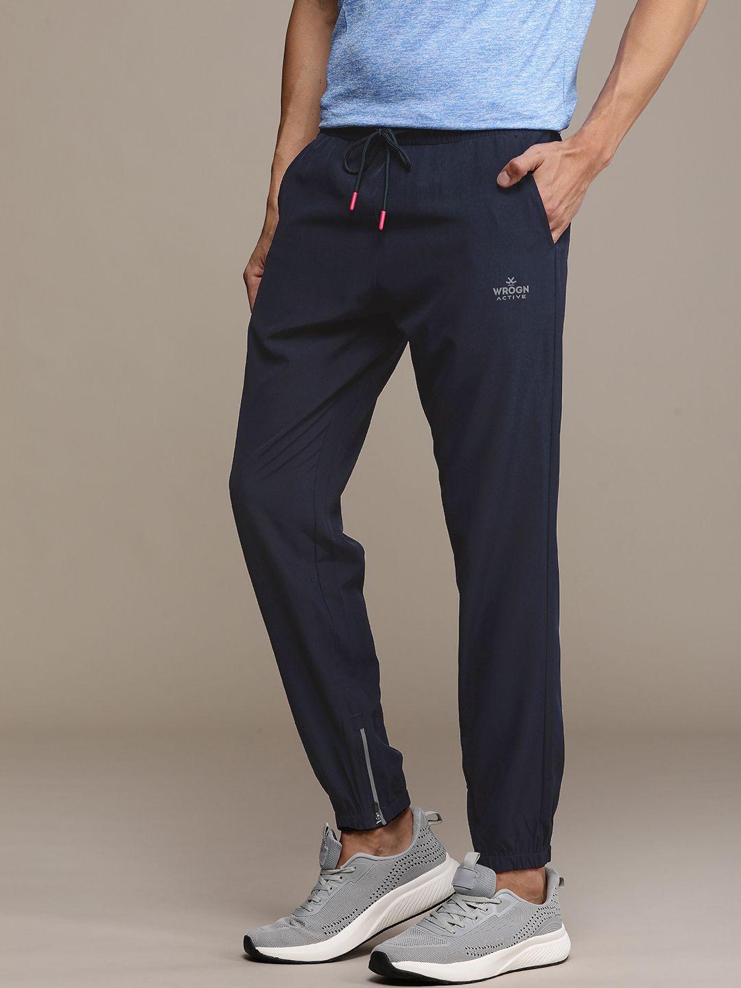 wrogn active men solid joggers