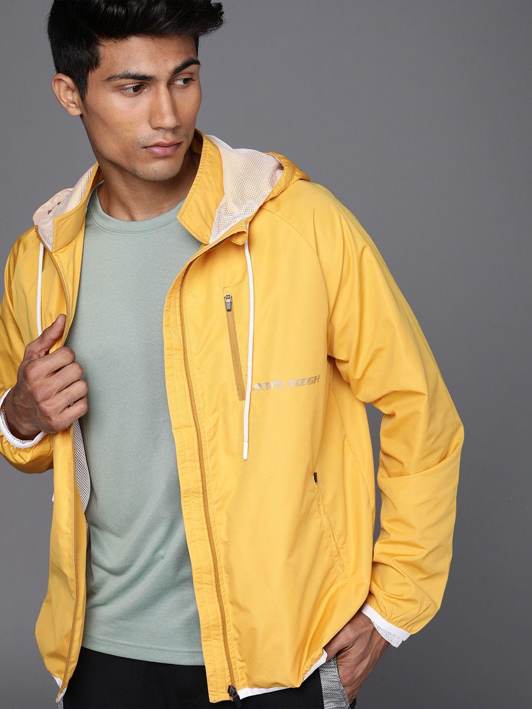 wrogn active men yellow bomber jacket