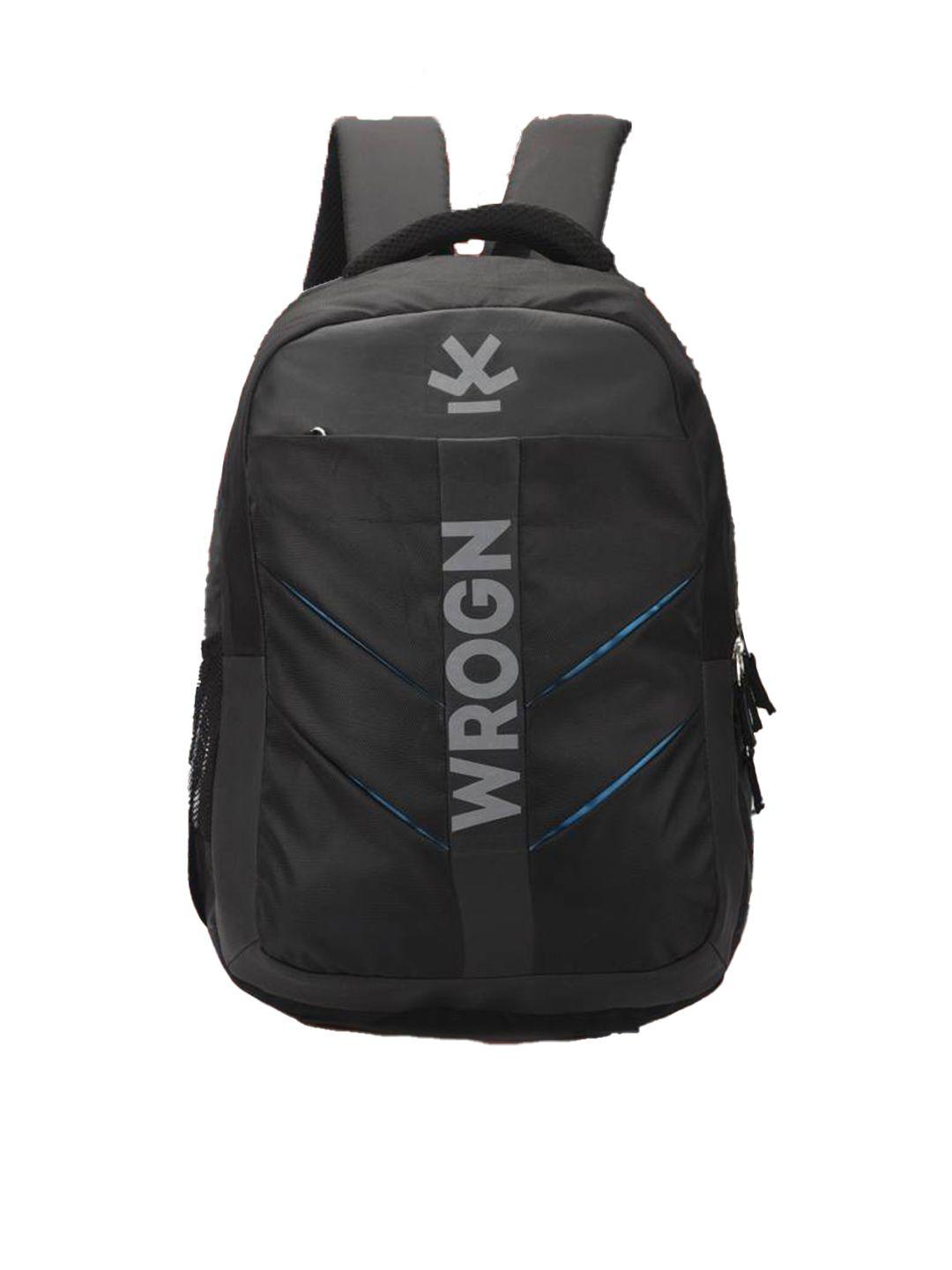 wrogn laptop backpack with reflective strip