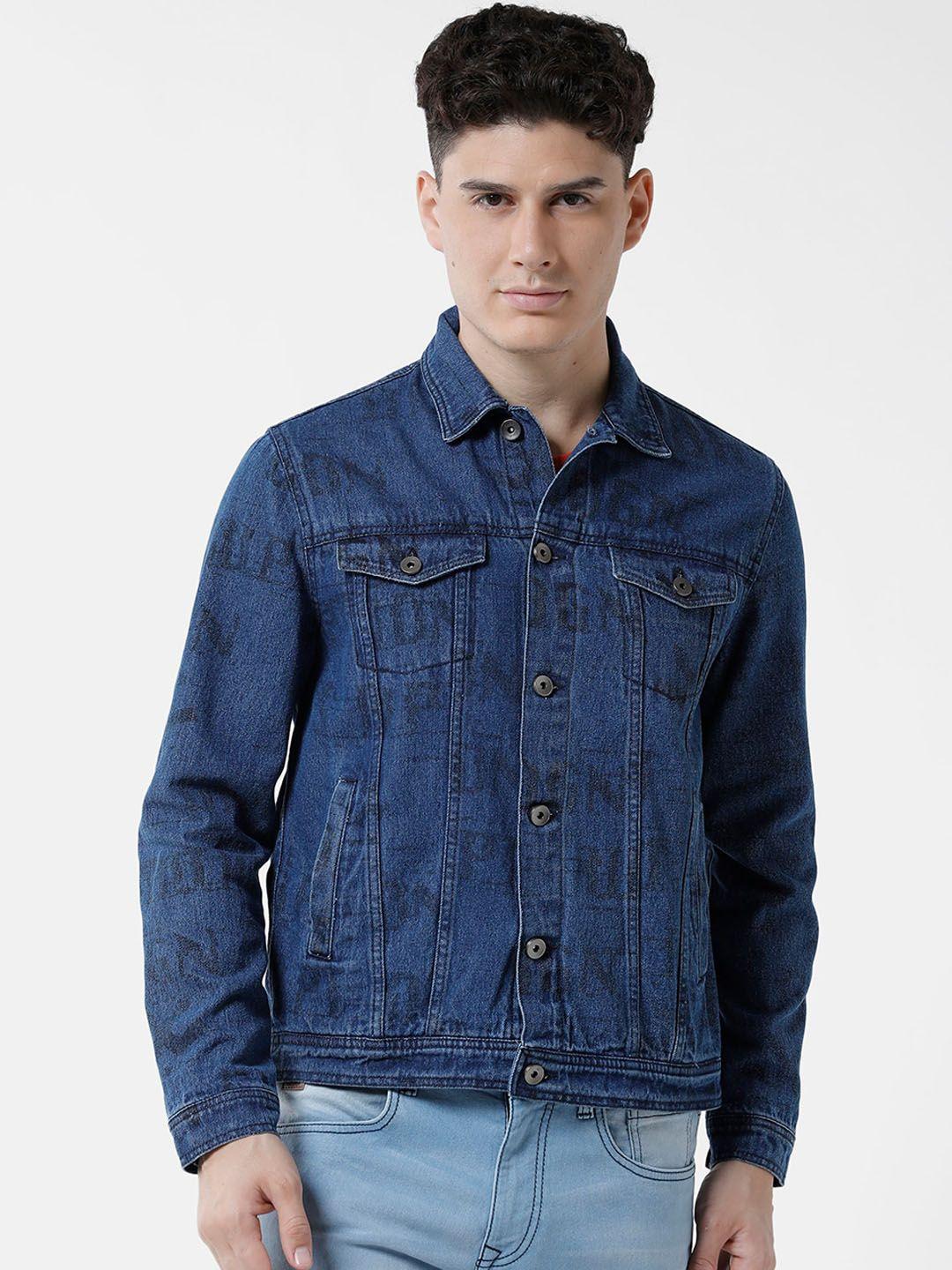 wrogn men long sleeves denim jacket