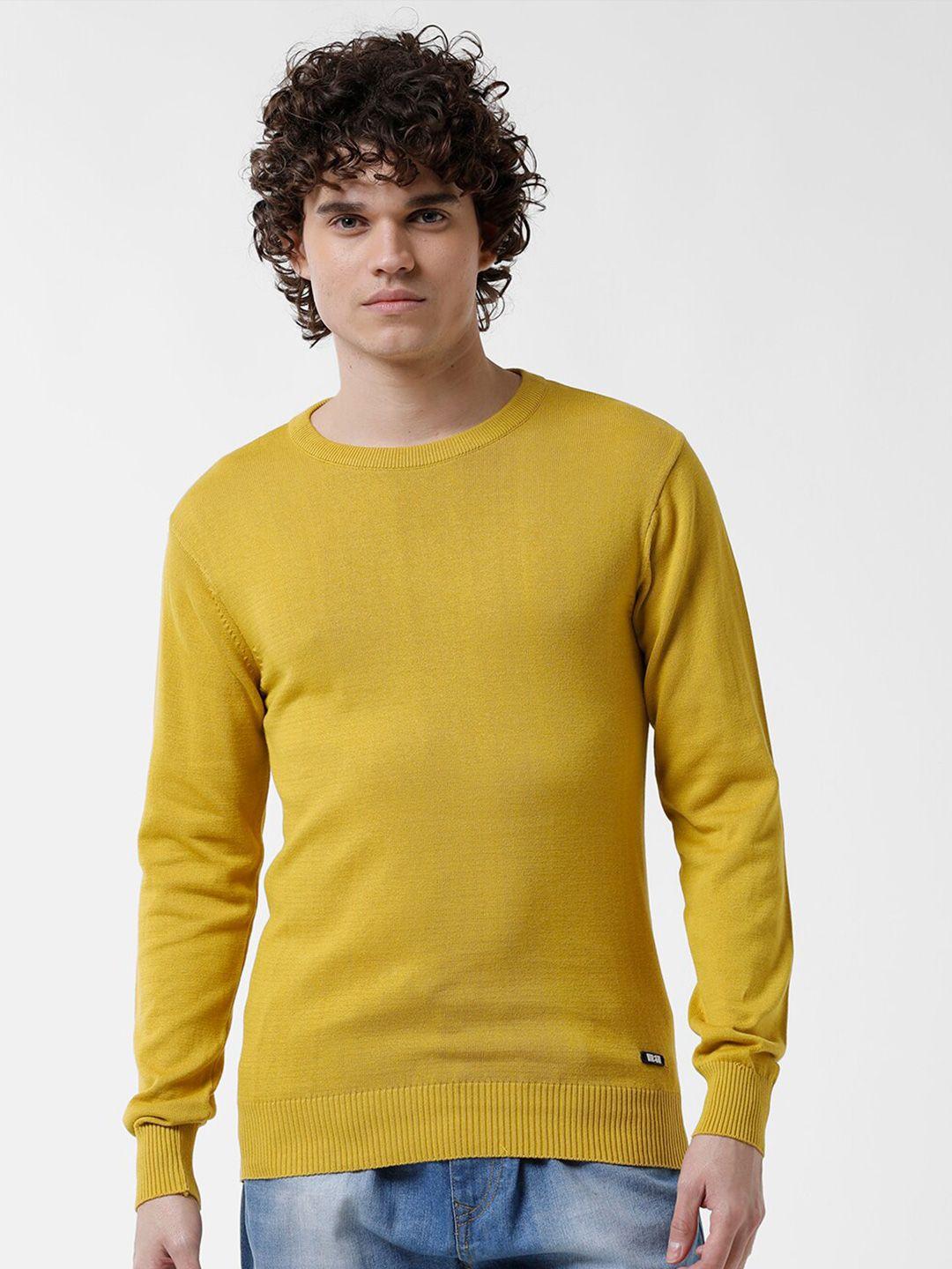 wrogn round neck cotton pullover