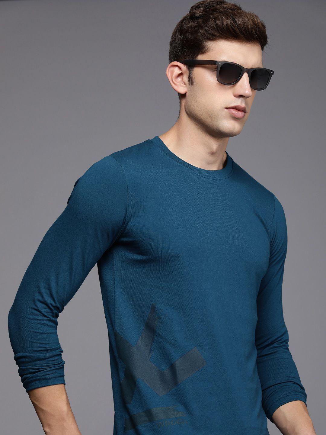 wrogn round neck printed t-shirt