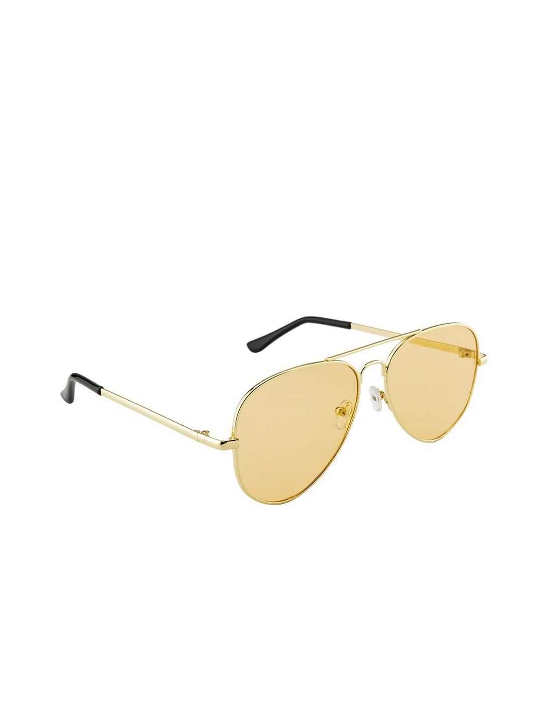 wrogn unisex aviator sunglasses with uv protected lens wr-ho923