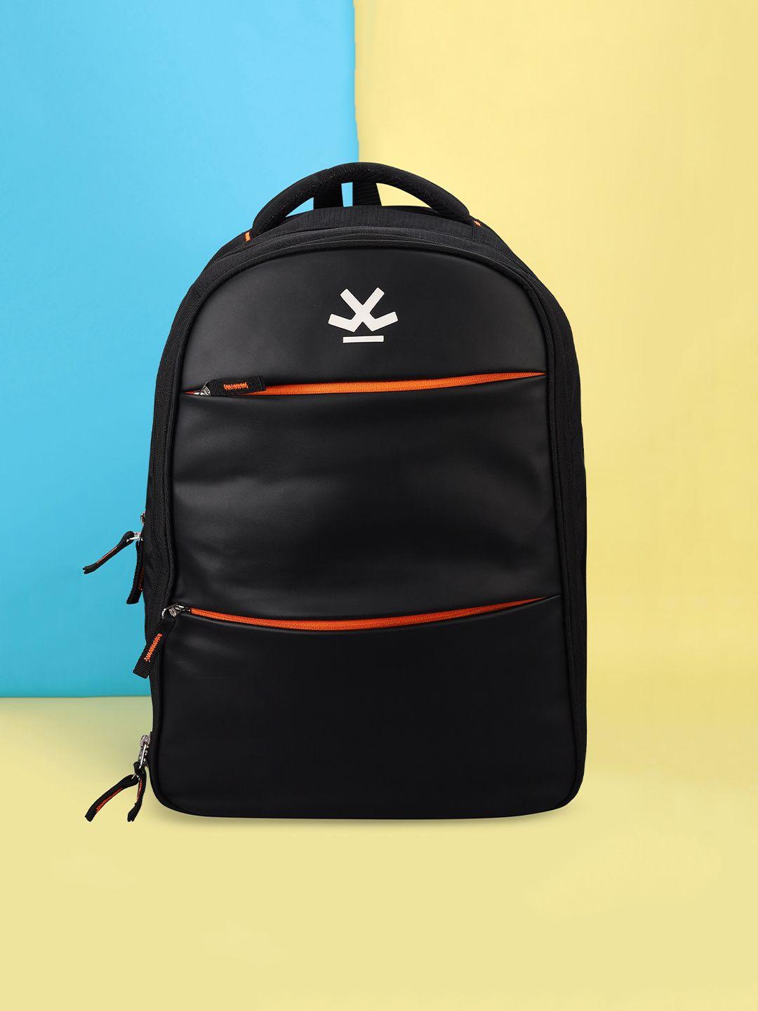 wrogn unisex backpack with reflective strip