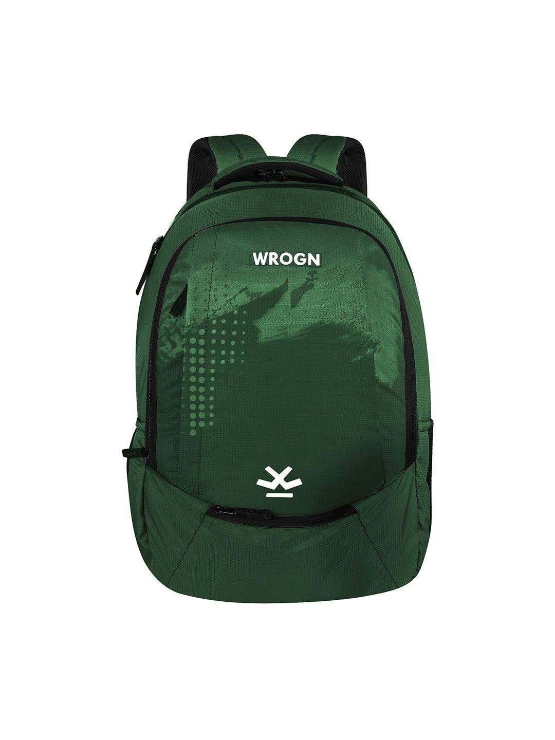 wrogn unisex light weight backpack with reflective strip