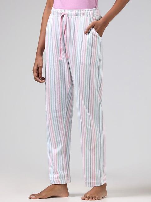 wunderlove by westside multicolor striped pyjamas