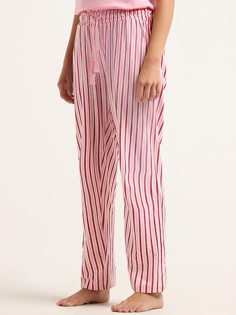 wunderlove by westside red striped pyjamas