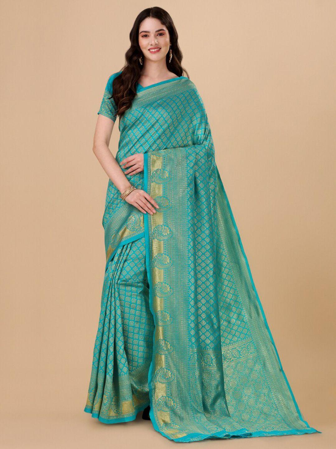 wuxi ethnic woven design zari pure silk banarasi saree