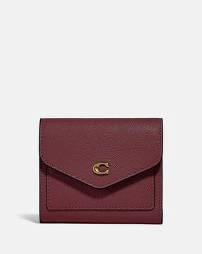 wyn tri-fold leather wallet