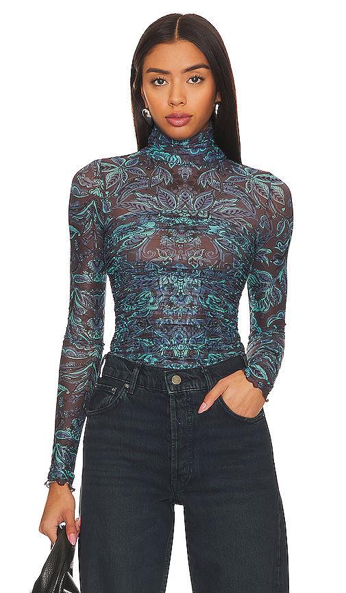 x intimately fp under it all printed bodysuit in southwest