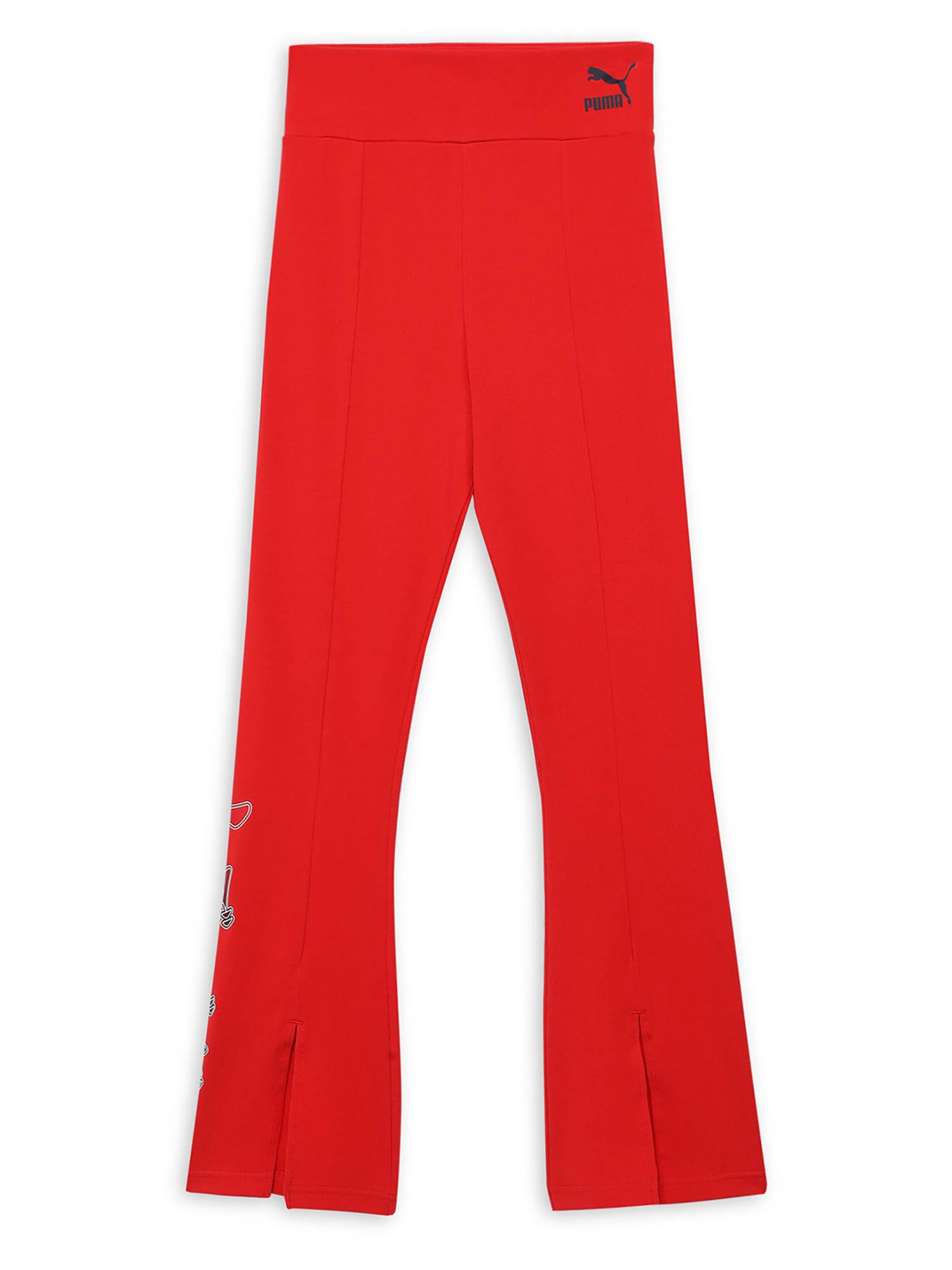 x miraculous girls red legging