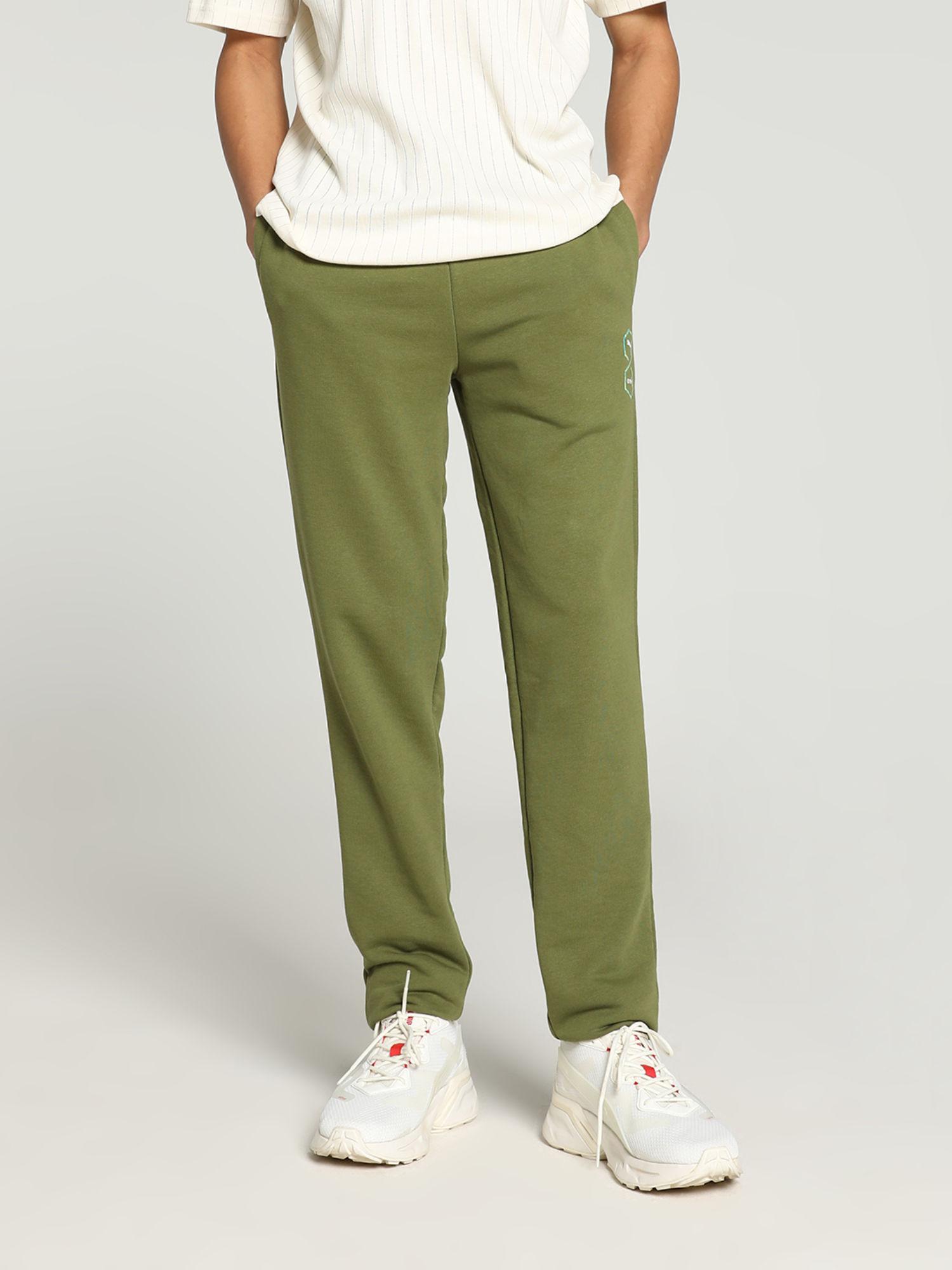 x one8 core knitted men green sweatpants