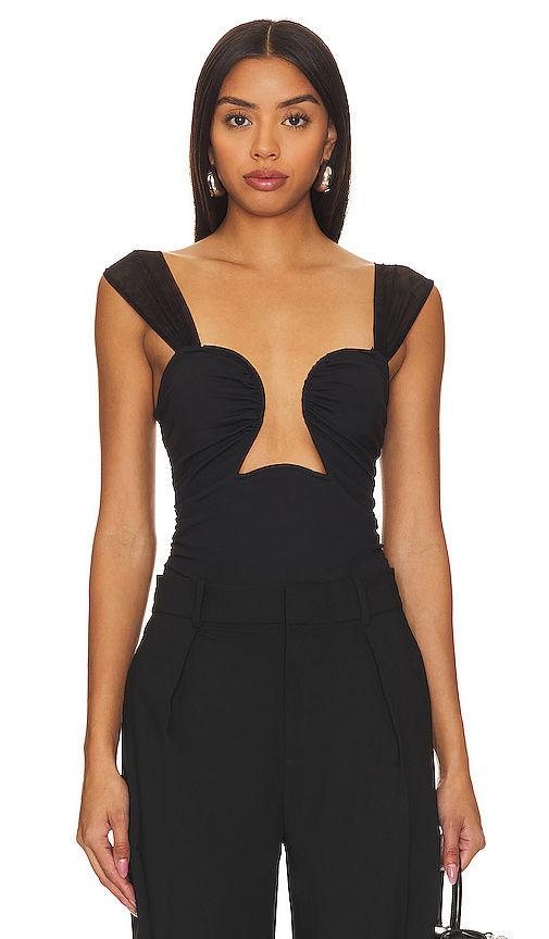 x revolve double take corset bodysuit