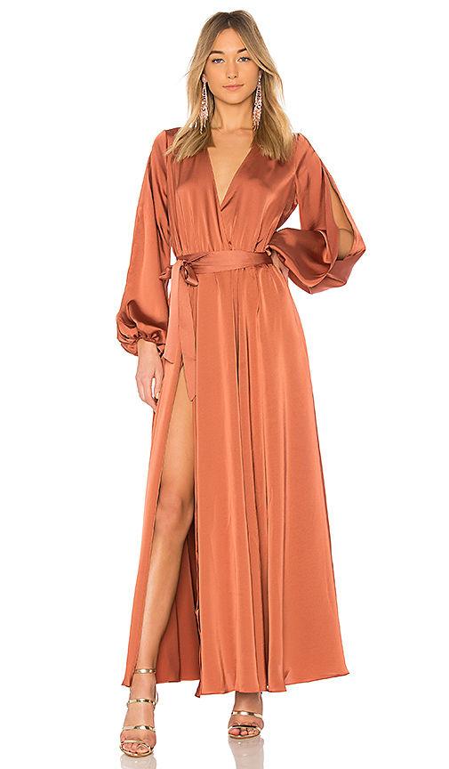 x revolve eric gown