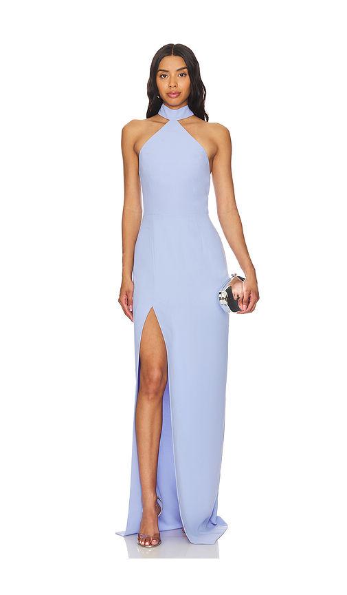 x revolve queen gown