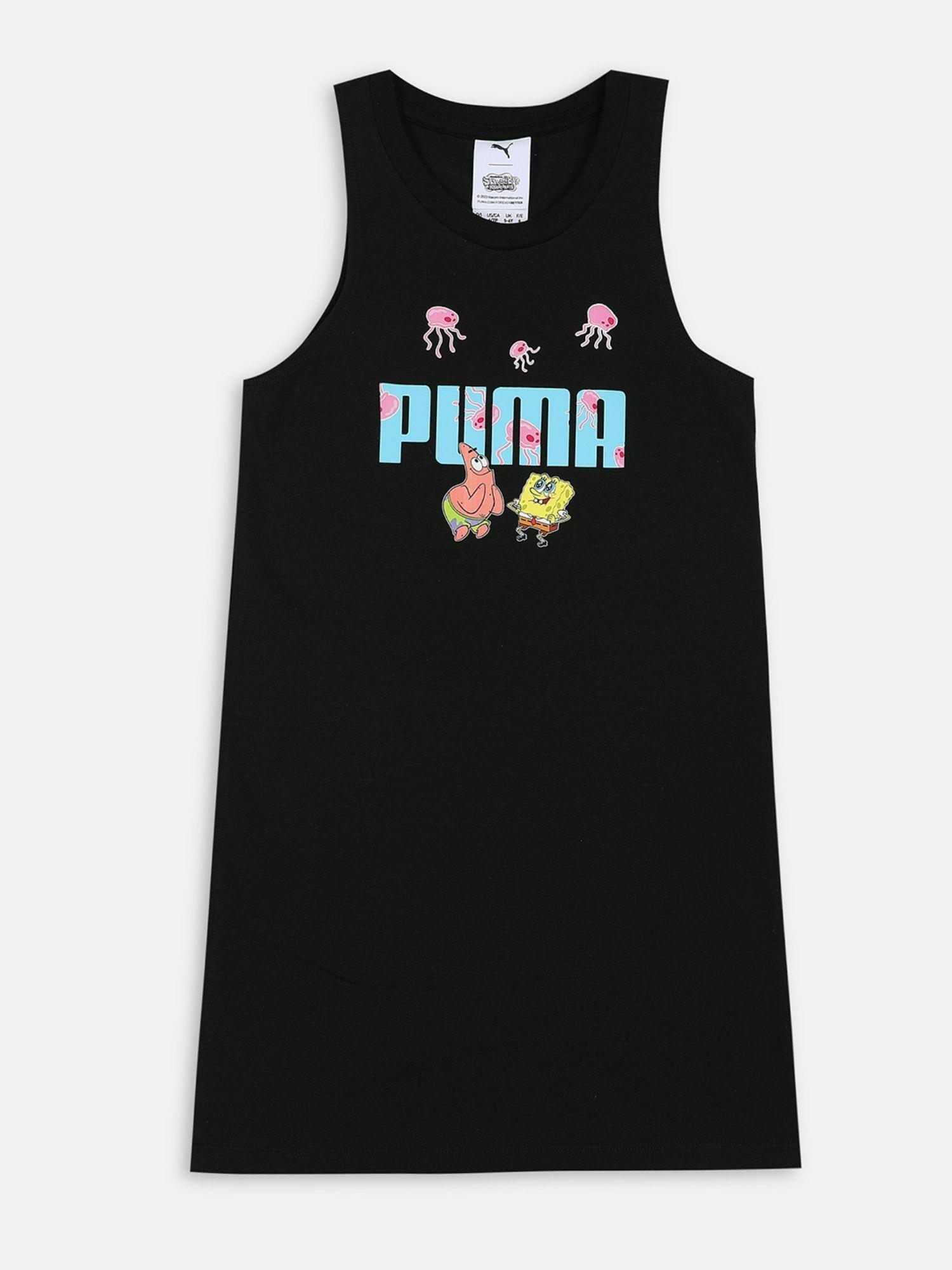 x spongebob tank girls black dress