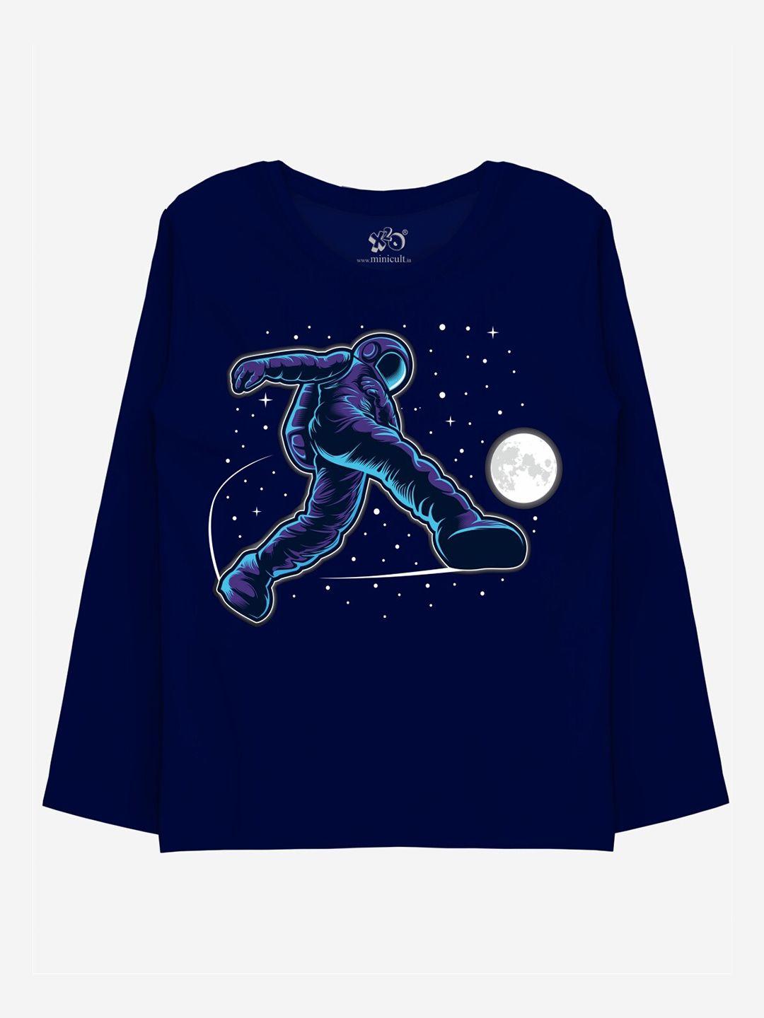 x2o boys blue printed t-shirt