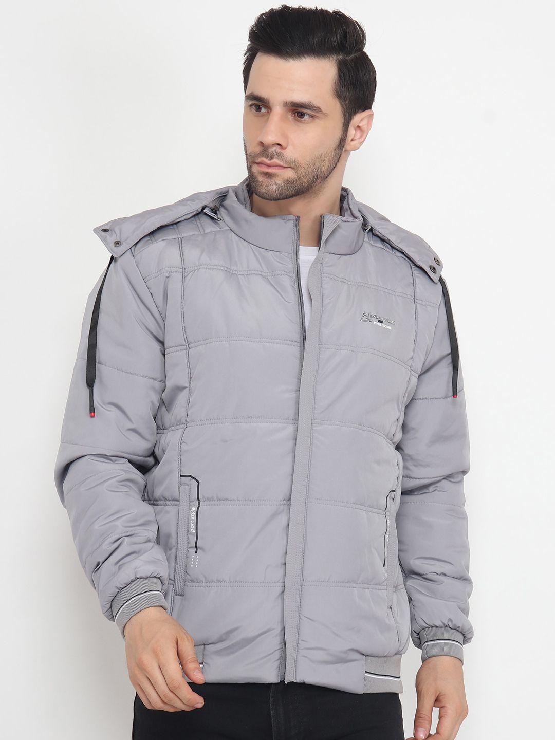 xohy hooded long sleeves lightweight cotton padded jacket