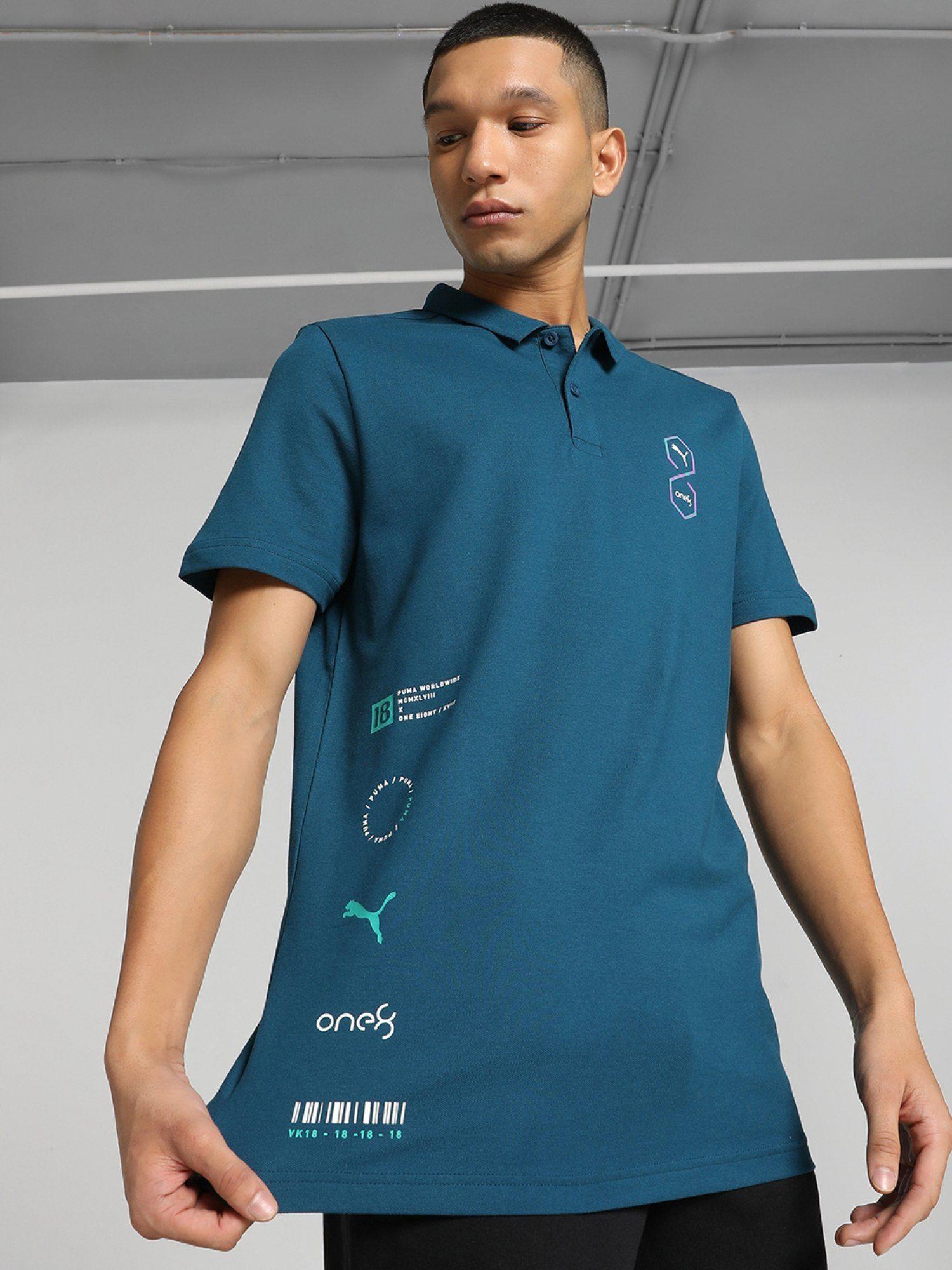 xone8 core polo men blue t-shirt