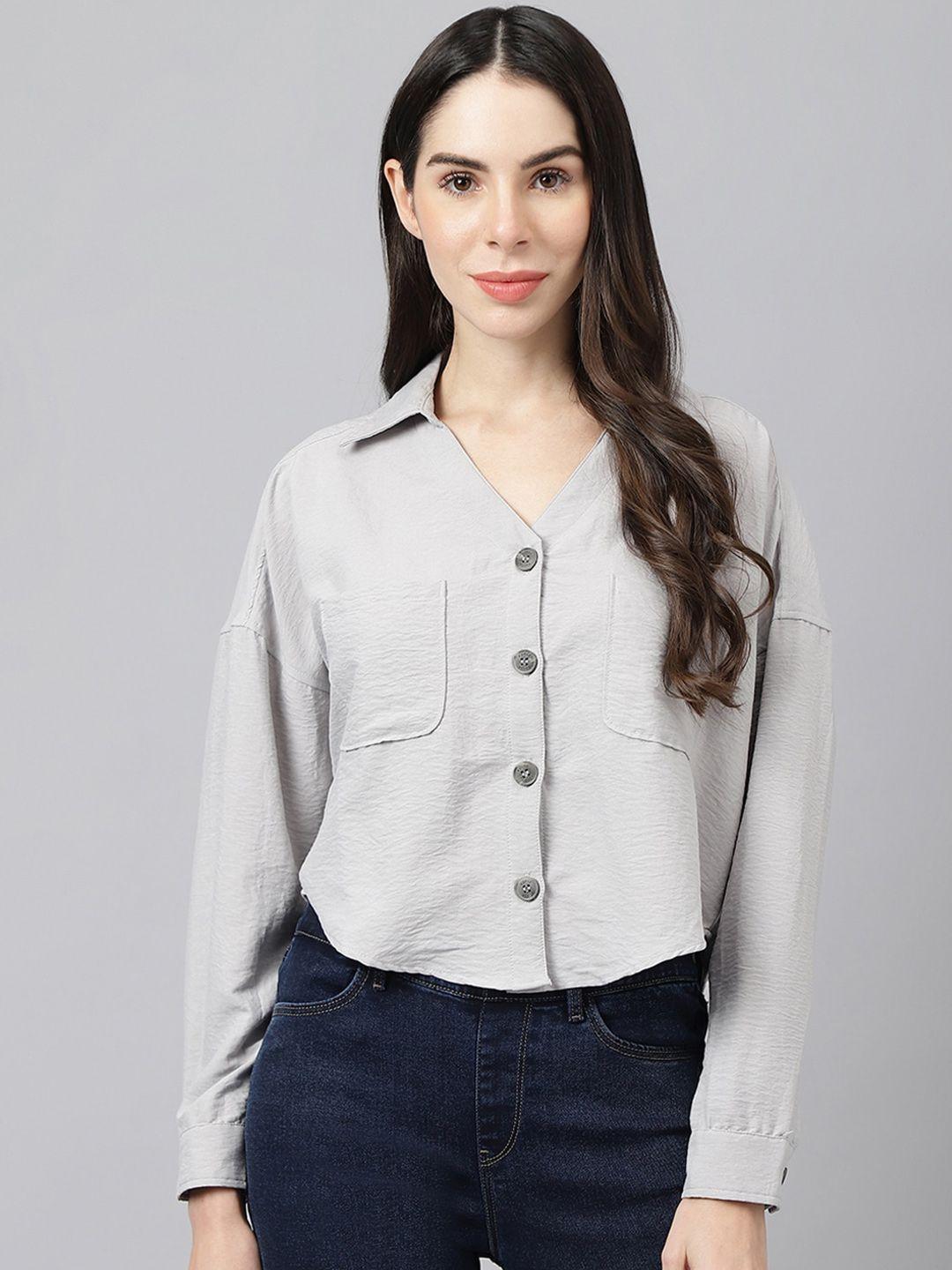 xpose spread collar casual shirt