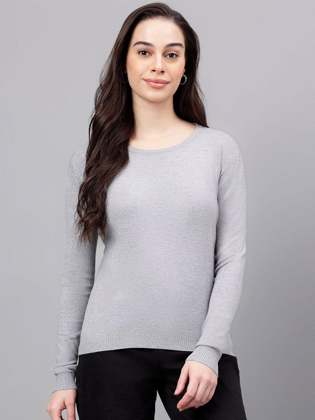 xpose women grey pullover