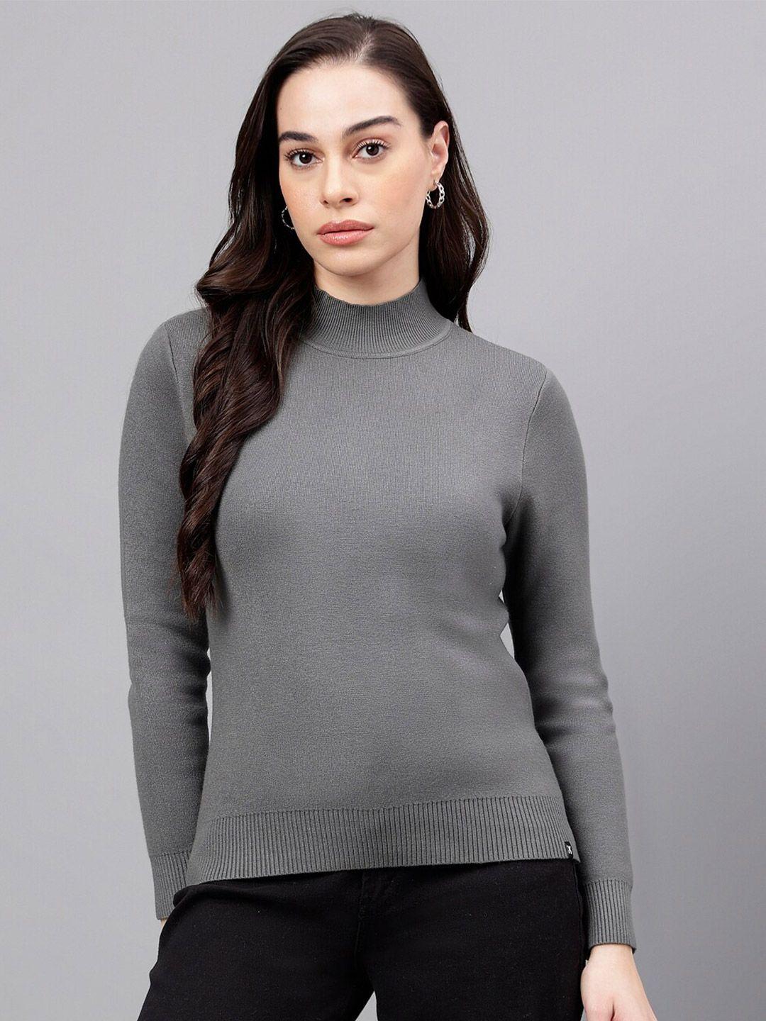 xpose women grey pullover