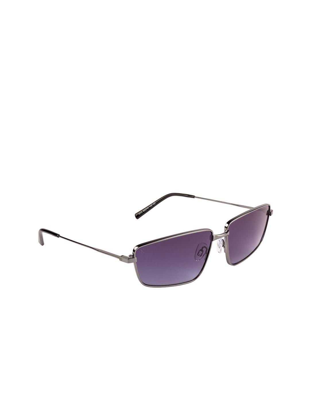 xpres women blue rectangle sunglasses