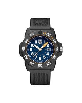 xs.3503.nsf analogue watch with silicone strap