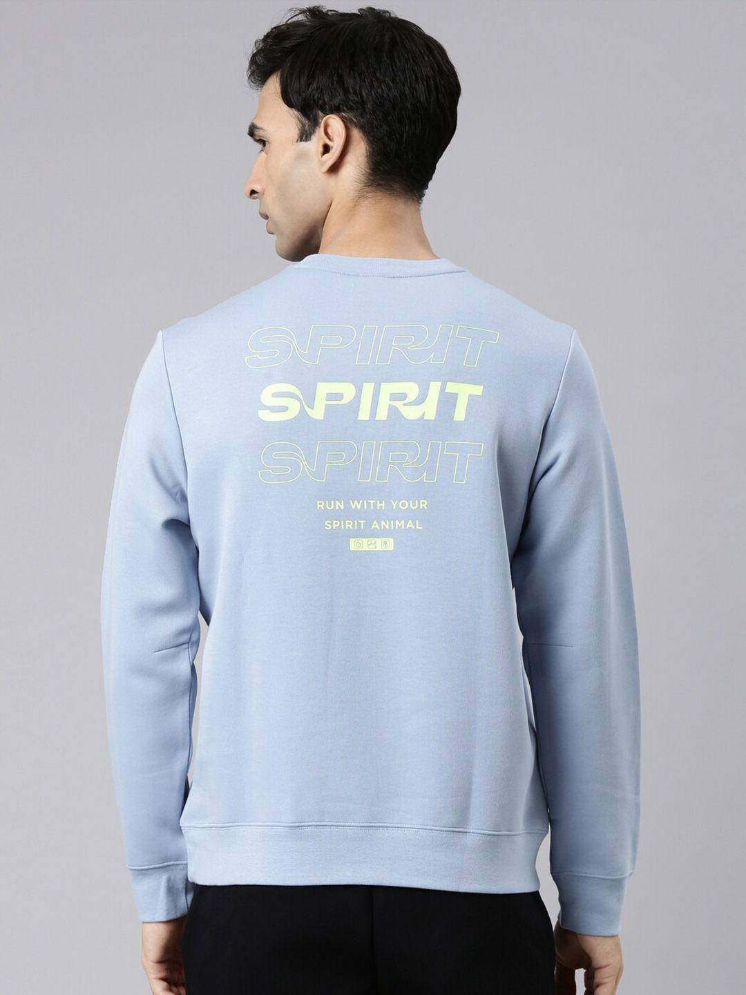 xtep typography printed sweatshirt